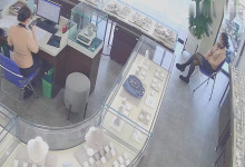 One hostess is dangling ,the other one is heelpopping!