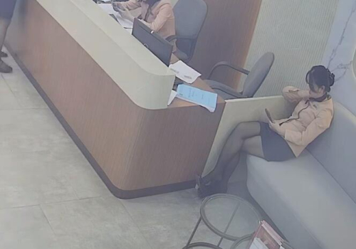 The jewelry store girls in black nylon dangling shoeplay daily show 34