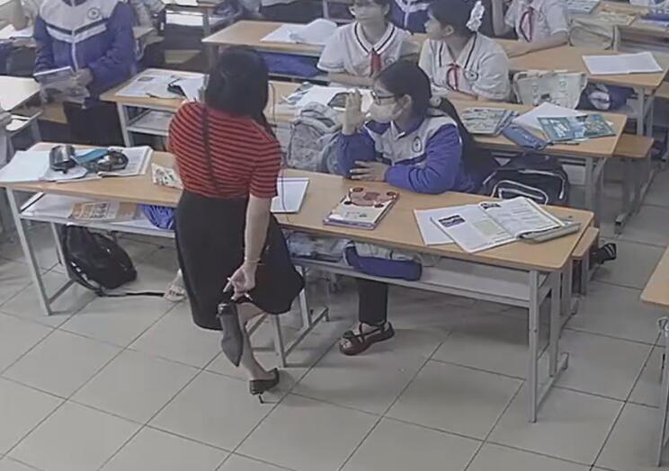 The new teacher shoeplay queen is here 9