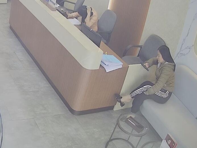 The jewelry store girls in black nylon dipping shoeplay daily show 19